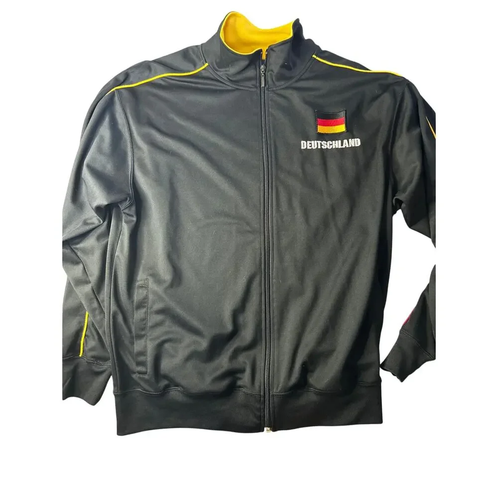 Starter Deutschland zip jacket Germany Football Soccer jacket Large